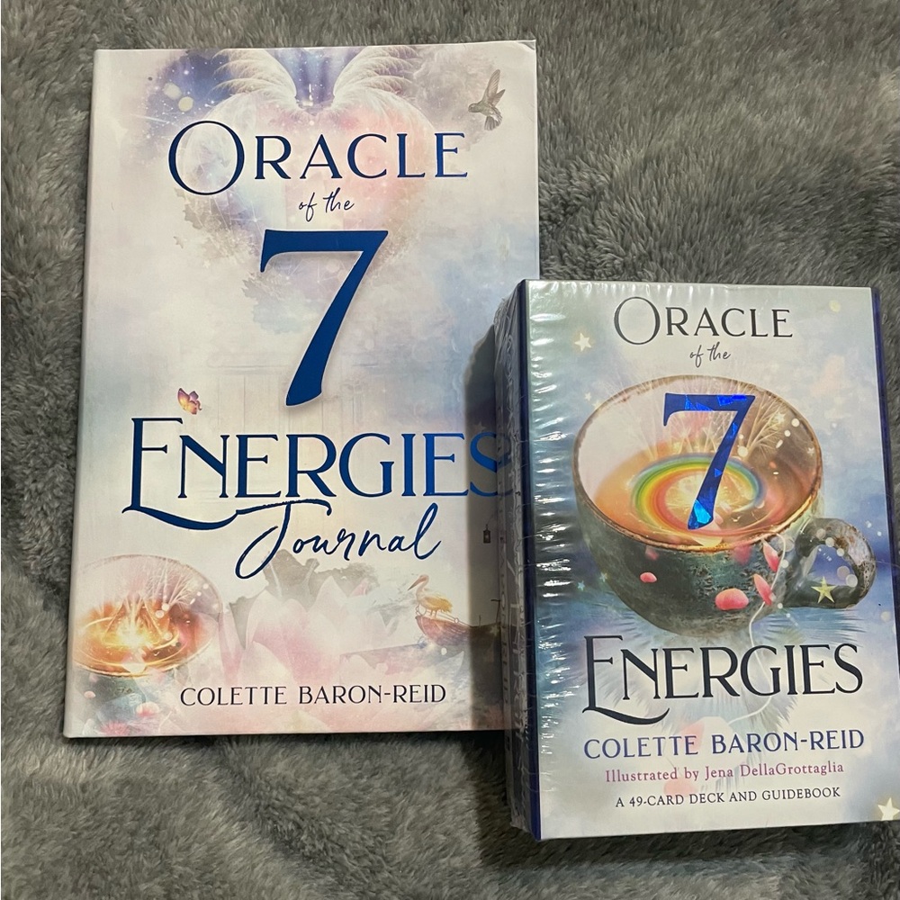 Oracle of the 7 energies card deck and guide book and journal